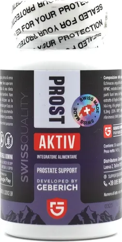 PROSTAKTIV 30 Kapseln - Das Original zur Prostataunterstützung - Nahrungsergänzungsmittel für Männer, unterstützt die gesunde Prostata und normale Harnwege mit einer einzigartigen Kombination aus pflanzlichen Extrakten und Zink.