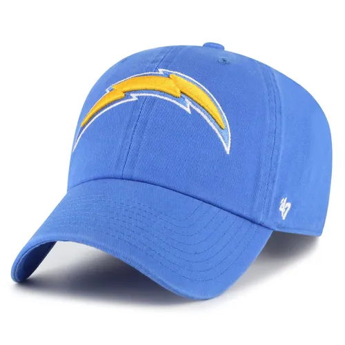 '47 Brand NFL Cap Los Angeles Chargers - Klassisches Baseball Cap mit verstellbarem Strapback - Baseball Caps - Hochwertiges '47 Brand Cap mit Los Angeles Chargers Stickerei, verstellbar für optimalen Sitz und aus 100% Baumwolle für hohen Tragekomfort.