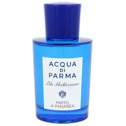 Acqua di Parma Blu Mediterraneo Mirto di Panarea Eau de Toilette 75 ml - Unisex Duft mit holzig-aromatischer Komposition, inspiriert von der Mittelmeerküste – erfrischend und elegant mit Myrte, Zitrone und Jasmin für jeden Anlass.