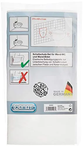 Cornat SSWWC Schallschutz-Set für Wand-WC und Wand-Bidet