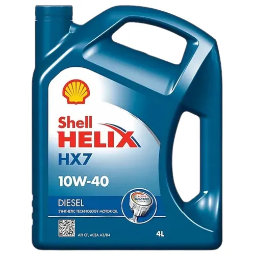 Shell Helix HX7 10W40 Motorenöl Diesel Plus 4L für PKWs von Shell