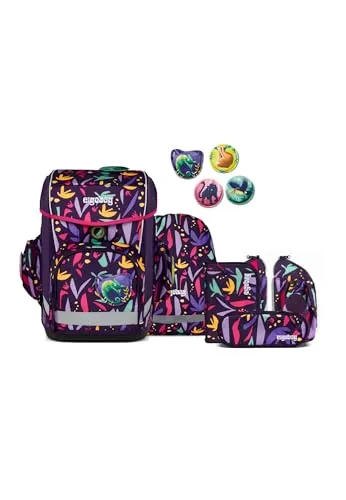 ergobag cubo light Set in lila von ergobag