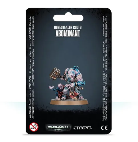 Warhammer 40.000 Genestealer Cults Abominant - Sonstige Spielzeugfiguren, inklusive alle Teile zum Bau eines unbemalten Abominants – ideal für Sammler und Tabletop-Spieler.