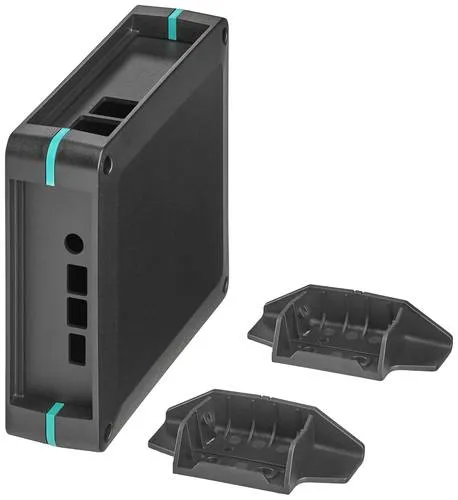 Phoenix Contact UCS-KIT-145-125-RPI4B-9005: Universelles Gehäuse für Raspberry Pi - Gehäuse für Raspberry Pi, robustes Polycarbonat, idealer Schutz und einfache Montage für Model B4.