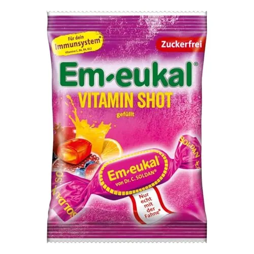 Em Eukal Bonbons Immunstark Vitamin-shot Zfr 75 g