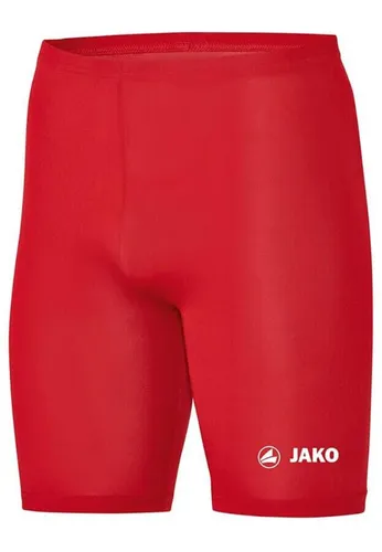 Jako 8516-01 Kinder Funktionsshort Tight Basic 2.0 rot/weiß, Gr. 116