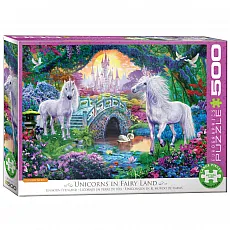 eurographics Puzzle - Einhorn Feenland - 500 Teile 300788