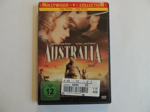 Australia (DVD) - Faszinierender Abenteuerfilm für Kinder von 9-12 Jahren, in Deutsch, Englisch und Italienisch, veröffentlicht von Twentieth Century Fox.
