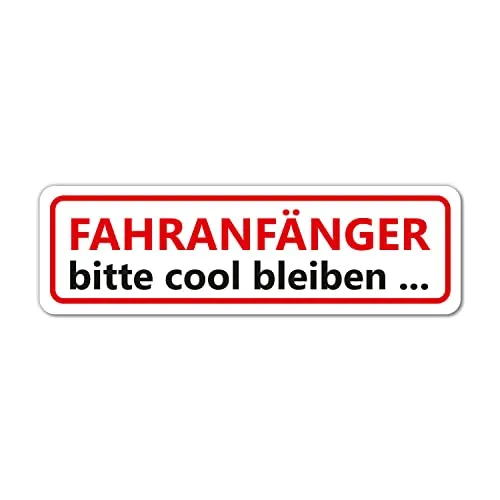 iSecur Auto-Magnet Anfänger 23 x 7 cm für Auto Fahranfänger - kfz691