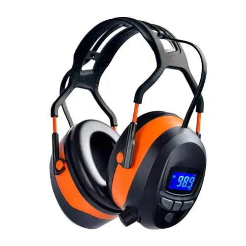 Gardtech Gehörschutz, Ohrenschützer mit/Bluetooth / MP3, Sicherheitsohrschützer mit NRR 29dB, Lärmschutzkopfhörer für Männer und Frauen, Schutzkopfhörer zum Mähen