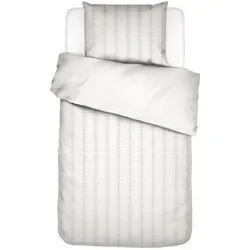 Essenza Bettwäsche Zinnia, Weiß, 155x220 cm, Oeko-Tex® in weiß von Essenza