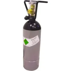 Stickstoffflasche 2 l mit Flaschencage