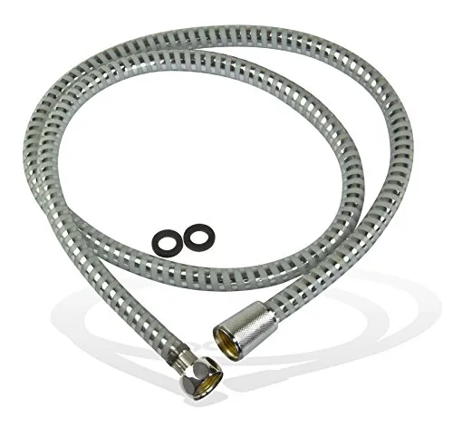 Stabilo-Sanitaer Flexibler Duschschlauch Brauseschlauch 1,5 m 150 cm 1500 mm Kunststoff Schlauch für Dusche