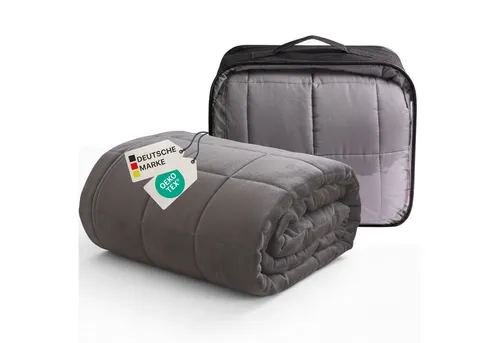 NYVI Gewichtsdecke NYVIGravity 135x200 cm – 7kg Entspannungsdecke