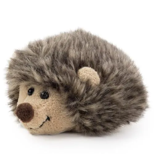Schaffer 3526 Magnet Kuscheltier Igel Iggy, 10 cm, braun-grau