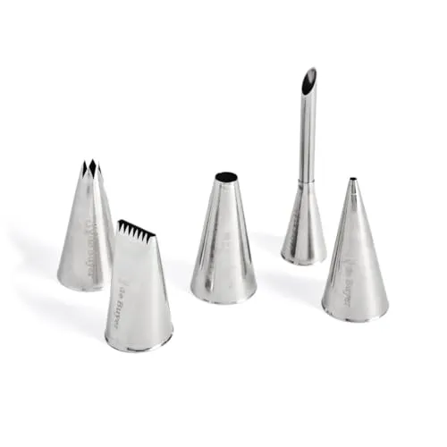 De Buyer Edelstahl Tüllen-Set 5 Stück
