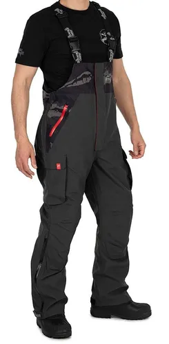 Fox Rage Latzhose RS Triple-Layer Salopettes XXL - Funktionsunterwäsche für Angler mit 25,000mm Wassersäule, atmungsaktiv und robust, ideal für jedes Wetter beim Angeln.