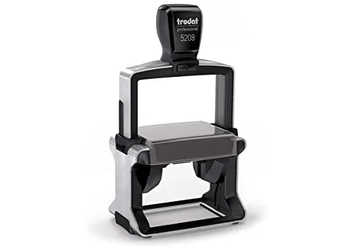 Trodat Textstempel Professional 4.0 - 12-zeilig, Groß - Stempel für präzise Abdrucke, ideal für Büro und Organisation, mit individuell gestaltbarem Text für vielseitige Anwendungen.