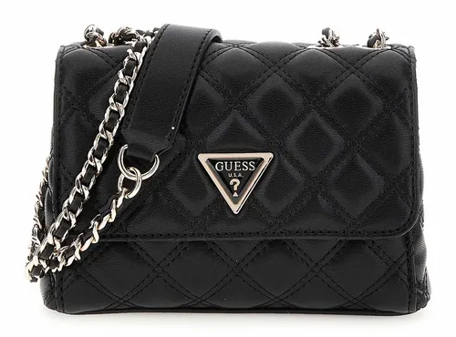 GUESS Umhängetasche Giully II Mini Compound Convertible Flap Bag - Elegante Umhängetasche in gesteppter Optik mit verstellbarem Schulterriemen. Ideal für den Alltag, bietet sie ausreichend Platz für Essentials und überzeugt durch ihr schickes Design.