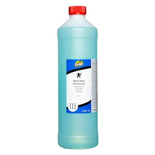 Hochwertiges Brüniermittel (1000 ml) in schwarz von Tifoo