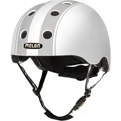Melon Fahrradhelm Urban Active - Decent Double Grau Matt, XL-XXL - Der Melon Urban Active Helm vereint Sicherheit und Stil für jeden Radfahrer. Mit einem Gewicht unter 300g und einem patentierten Magnetverschluss bietet er hohen Komfort und Schutz. Ideal für Fahrradtouren und Skateboarding.