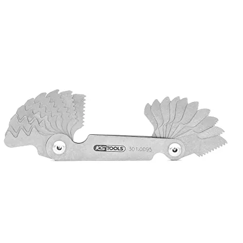 KS Tools 301.0095 Gewindelehre, metrisch, 20-tlg.