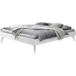 Hasena Pronto »Calvari« Massivholzbett 200x200 cm in weiß von Hasena