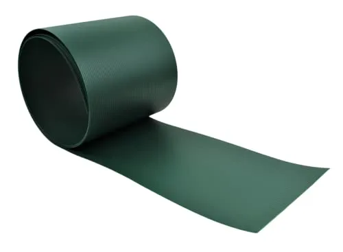 Gartenwelt Riegelsberger Premium PP Sichtschutzstreifen für Doppelstabmatten Farbe Grün RAL 6005 Sichtschutz Streifen Zaun 2535 x 190 x 1,35 mm 1 Stück