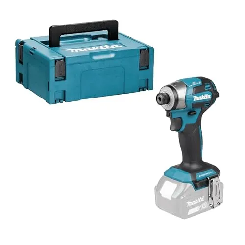 Makita DTD173ZJ Schlagschrauber 18 V, 180 Nm - Leistungsstark und kompakt - Akkuschrauber mit 180 Nm Drehmoment, ideal für anspruchsvolle Arbeiten. Lieferung im praktischen Makpac für einfachen Transport und Aufbewahrung.