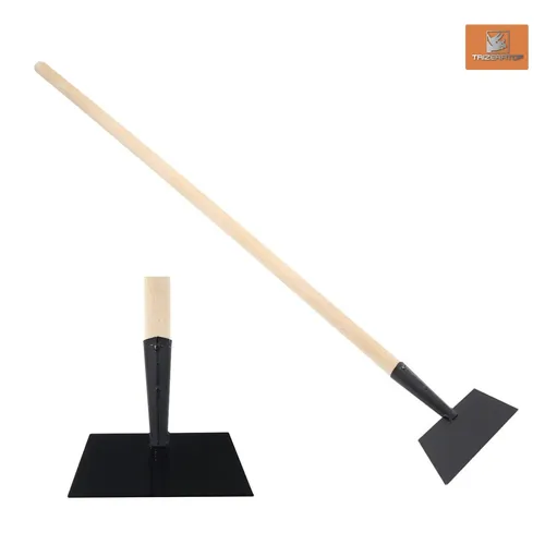 Eisstößer aus Stahl mit Holzstiel – 20 cm für effektives Eis Entfernen