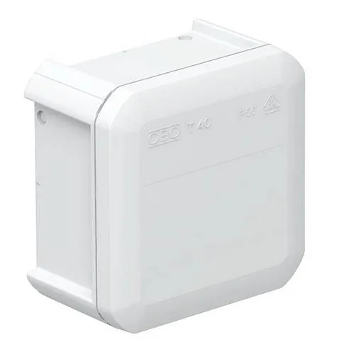 OBO Bettermann 2007223 Abzweigdose 90mm x 90mm - UV-beständige Abzweigdose aus robustem Polypropylen mit flexiblen Öffnungsmöglichkeiten. Ideal für individuelle Kabelinstallationen und einfache Montage durch Blechschrauben.