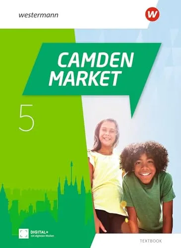 Camden Market - Ausgabe 2020: Textbook 5 Softcover - Englisch lernen mit dem umfassenden Textbook 5 Softcover, ideal für Schüler und Lehrer zur effektiven Sprachförderung.
