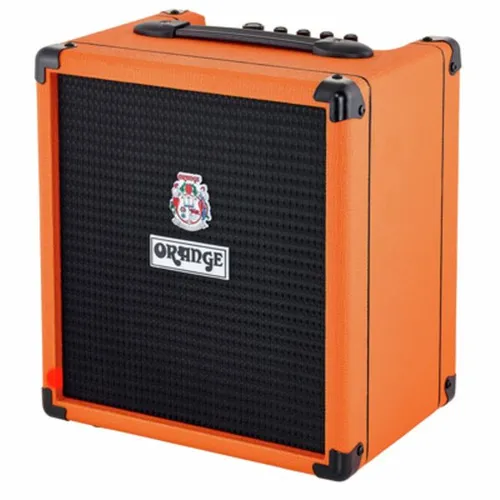 Orange Crush Bass 25 - Kompakter Bassverstärker - Verstärker für Bassgitarren mit 25 Watt, integriertem Stimmgerät und 3-Band-Klangregelung für flexiblen Sound – ideal für Zuhause und erste Bandproben.