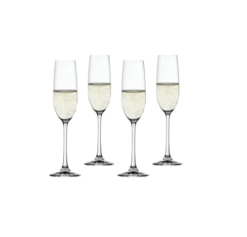 Spiegelau Salute Champagnerflöte 4er Set 210 ml