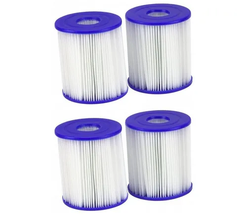 SummerWaves Pool-Filterkartusche Summer Waves Filterpatrone 4er Pack Größe 1 für Fast Pool Sets