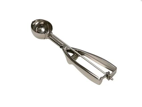 Eisportionierer Eislöffel Eiskelle - Edelstahl - Eisportionierer aus hochwertigem Edelstahl, pflegeleicht und spülmaschinenfest, ideal für perfekte Eiskugeln.