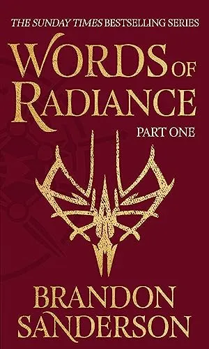 Words of Radiance Part One: The Stormlight Archive Buch von Brandon Sanderson - Fantasy Roman im Hardback-Format, 672 Seiten voller epischer Abenteuer und fesselnder Charaktere.