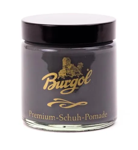 Burgol Premium-Schuh-Pomade Schuhcreme Grau