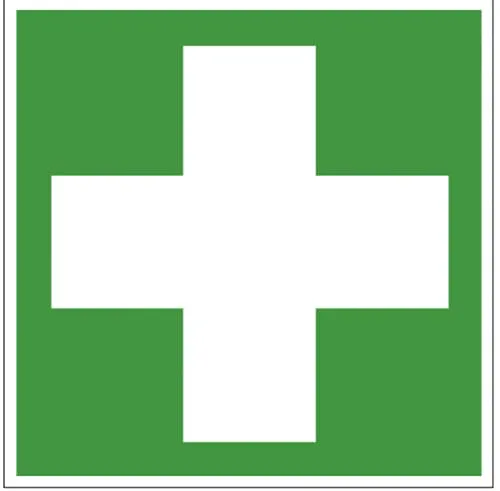 Schild nachleuchtend Kunststoffplatte