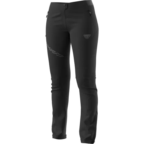 DYNAFIT Damen Hose TRANSALPER PRO PNT W - Outdoorhose für Damen, ideal für Mountaineering mit abriebfestem Softshell-Material, wind- und wasserabweisend sowie hohe Atmungsaktivität für optimalen Komfort bei wechselhaften Bedingungen.