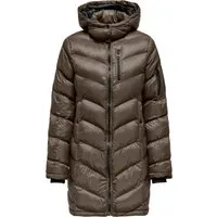 ONLY Steppmantel ONLTAHIA LW QUILTED COAT CC OTW - Stylischer Steppmantel von ONLY, ideal für kühle Tage. Mit hochgeschlossenem Ausschnitt und praktischen Taschen bietet er Komfort und Eleganz für jeden Anlass. Perfekt kombinierbar für einen lässigen Look!