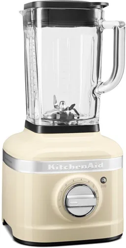 KitchenAid 5KSB4026 Artisan K400 - 1200 W Standmixer, vielseitig für Smoothies, Dips und Eis, mit Selbstreinigungsprogramm und 1,4 L Glasbehälter