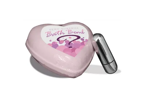 Kheper Games Gleit- und Massagegel Sexy Surprise Bath Bomb - Erleben Sie ein sprudelndes Badevergnügen mit dieser einzigartigen Badekugel. Ideal für entspannende Momente, sorgt sie für ein sinnliches Badeerlebnis.