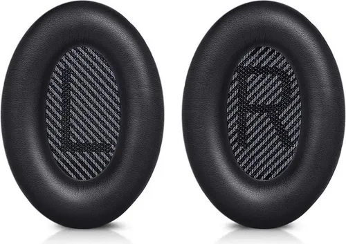 INF Ohrpolster für Bose QuietComfort 15 QC2 QC25 Ae2 Ae2i Ae2w SoundTrue & SoundLink Kopfhörer(1 Paar Schwarz/Blau) Schwarz