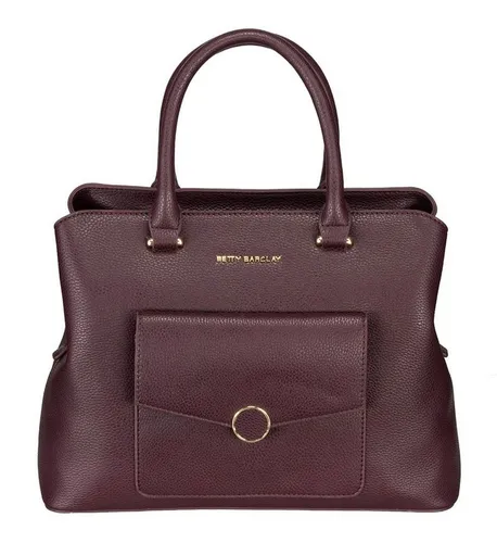 Betty Barclay Shopper - Stilvoller Begleiter - Shopper in Merlot mit geräumigem Hauptfach und abnehmbarem, verstellbarem Schulterriemen. Ideal für jeden Look und perfekte Organisation für Ihre Alltagsutensilien.