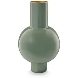 Pip Studio Vase Metall mittel grün 24x40cm in grün von Pip Studio
