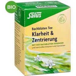 Bachblüten Tee Klarheit & Zentrierung von Salus