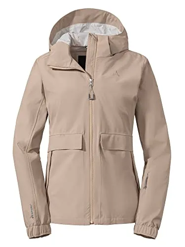 Schöffel Trekkingjacke Beige – Robuste Outdoor-Jacke von Schöffel