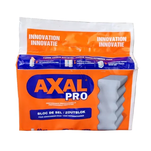 Produktbild Axal Pro Block 4x2,5kg Regeneriersalz Wasserenthärtung Salztabletten