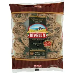 Divella Italienische Tagliatelle Vollkornnudeln 500g - Genießen Sie die authentischen Divella Tagliatelle Vollkornnudeln 500g, perfekt für reichhaltige Soßen. Diese Pasta vereint Tradition und Qualität – ein Genuss für jeden Feinschmecker!